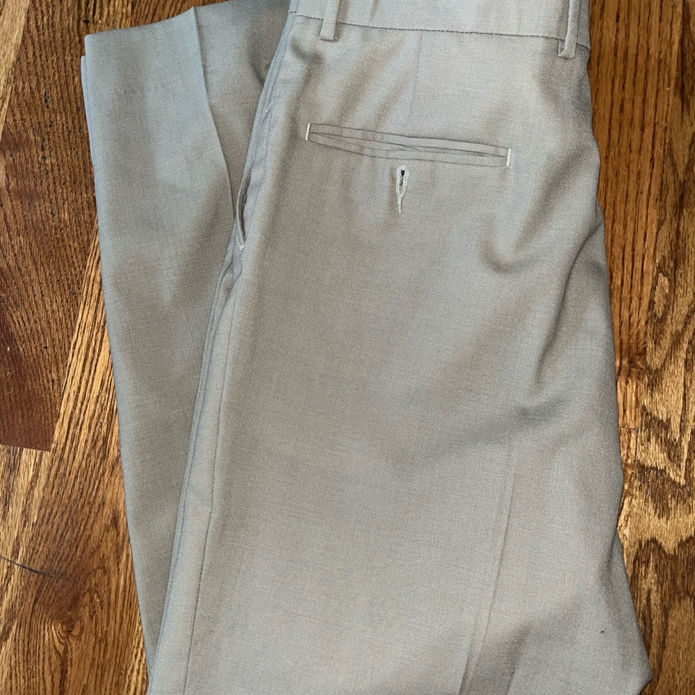 Joseph & Feiss Light Gray Dress Pants - Picture 4 of 4
